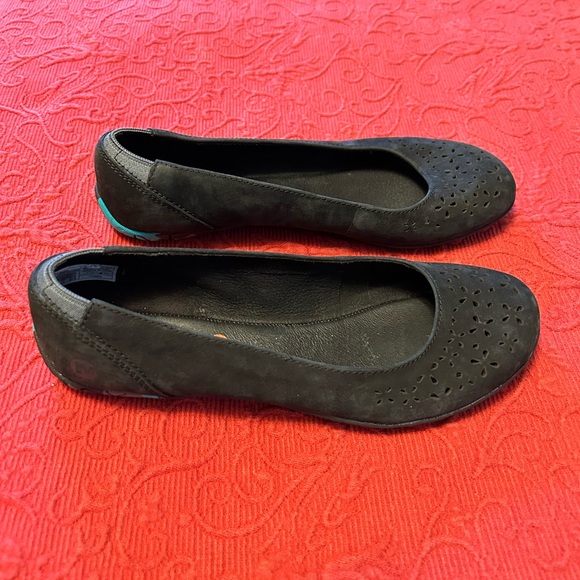 NWOT Merrell Mimix Haze size 7 black leather ballet flats - Picture 3 of 5